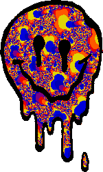 Melting smiley