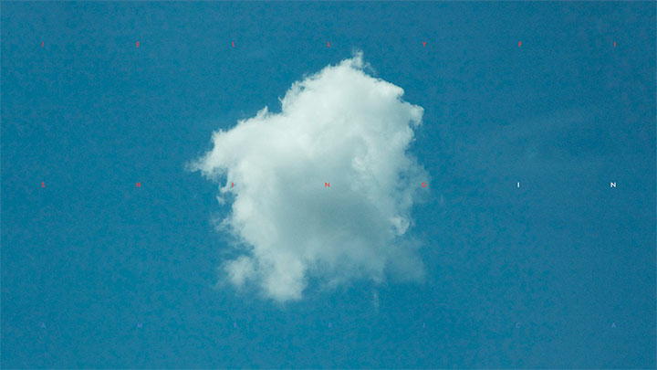 A cloud in the sky shot from the documentary Jellyfishing In America
